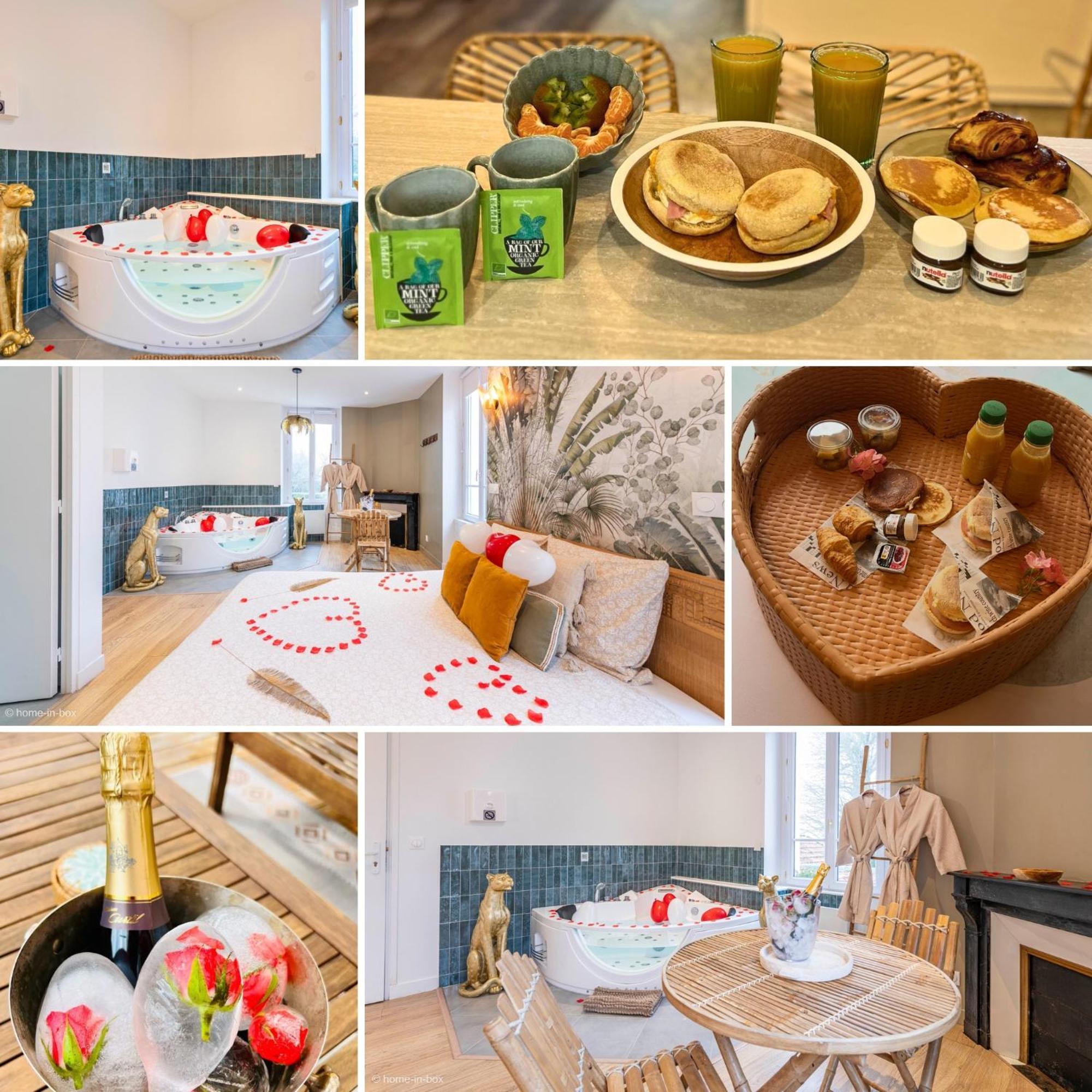 Le Nid D'Eliyah, Suites Avec Jacuzzi 15Min Disneyland Paris Nanteuil-lès-Meaux Exteriér fotografie